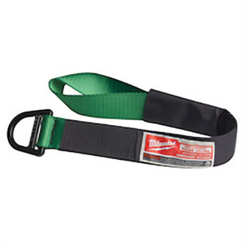 Milwaukee 48-22-8855 Anchor Strap, 50 lb Capacity, D-Ring Connection, Nylon/Rubber