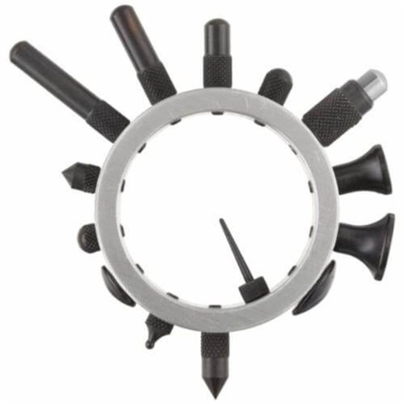 Starrett 25R Shockproof Contact Point Set, For Use with AGD dial Indicator, High Grade Steel