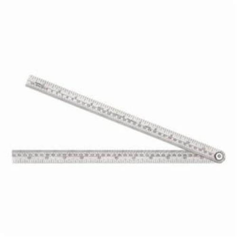 Starrett 471 Folding Rule with Cartridges, Imperial, Graduations 8ths and Circumference 8ths on One Side, 16ths on Reverse Side