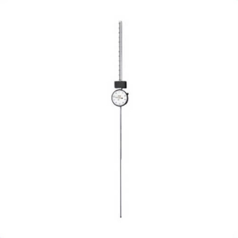 Starrett 656-12041J 656 Series AGD Group 4 Extra Long Range dial Indicator, 12 in, 0 to 100 dial Reading, 0.001 in, 3-5/8 in dial