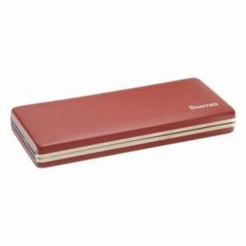 Starrett 943 Deluxe Padded Fitted Protective Case, Steel/Vinyl, Red