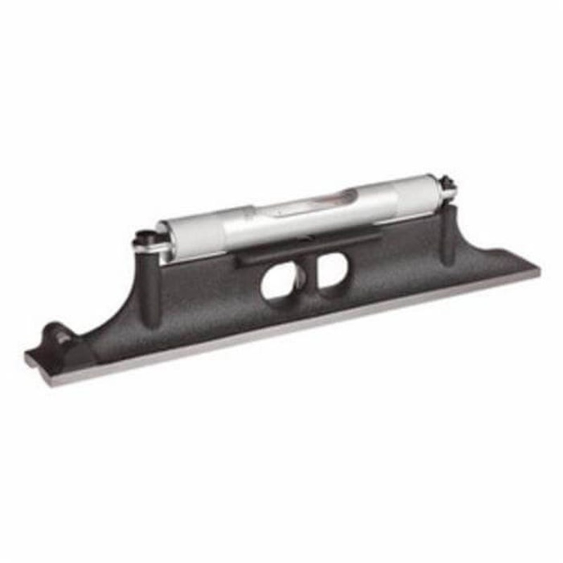 Starrett 98-12 98 Series Precision Uncalibrated Machinist's Level, 12 in L x 2 in W, Cast Iron