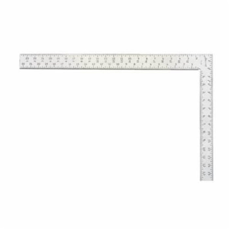 Starrett FS-24 Professional Framing Square, 24 x 2 in, 1/16ths Graduation, 16 x 1-1/2 in Tongue, Steel
