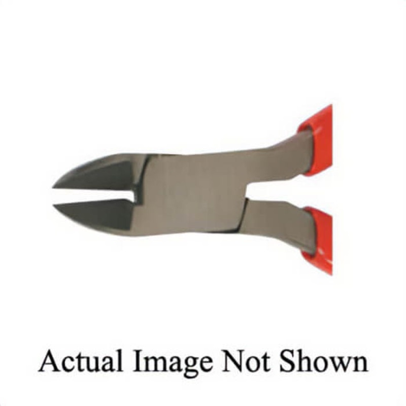 Weller Xcelite 54CGVN Diagonal Cutting Plier, Beveled/Oval Jaw, 13/32 in L x 7/16 in W x 9/32 in Thick Jaw