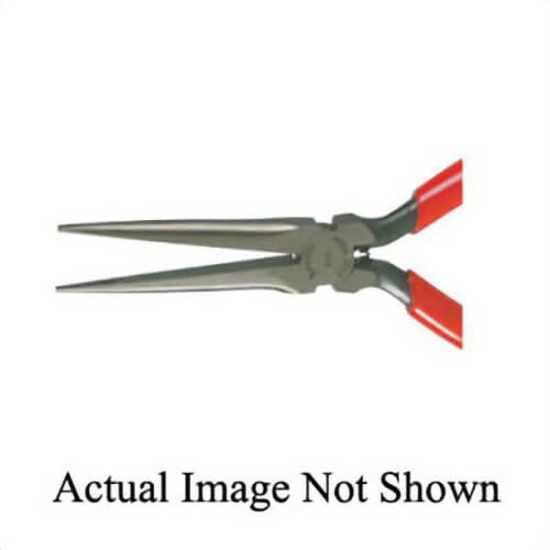 Weller Xcelite 57CGVN Standard Plier, Serrated/Straight Jaw, 1-7/8 in Jaw Length, 15/32 in Jaw Width, Forged Alloy Steel Jaw