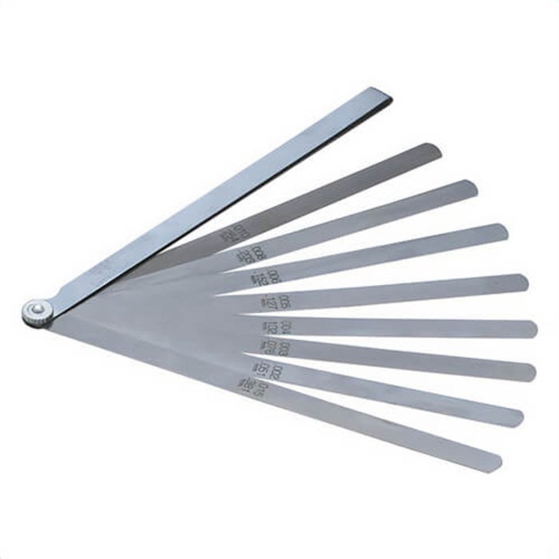 Williams Feeler Gauge Set, Heavy Duty Piston, 8 pc, Carbon Steel