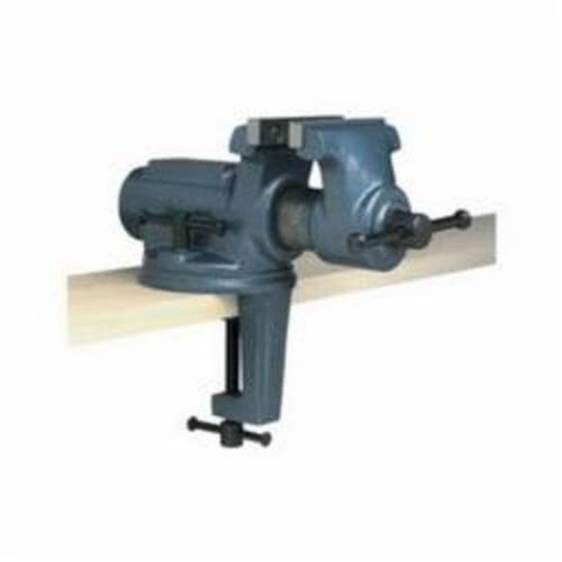 Wilton 63198 Super-Junior General Purpose Bench Vise, Serrated Jaw, 2-1/8 in Jaw Opening, 2-1/2 in W Steel Jaw, 1-3/4 in D Throat