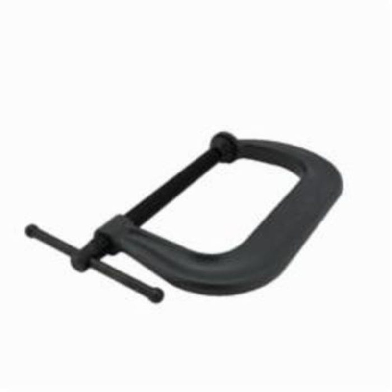 Wilton Columbian 20306 Economy 400 Extra Deep Throat Regular Duty C-Clamp, 5-3/8 in D Throat, 0 to 10 in Clamping, 7/8 in Screw