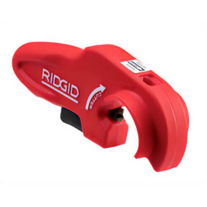 Ridgid 40868 Plastic Drain Pipe Cutter, Double Flanged, 50 mm Nominal Capacity, Applicable Materials: Plastic