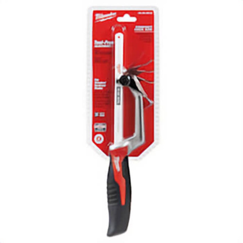 Milwaukee 48-22-0012 Compact Hacksaw, 10 in L Bi-Metal Blade, 3 in D Throat