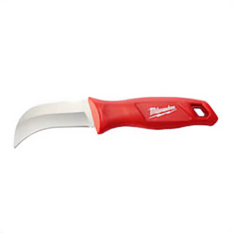 Milwaukee 48-22-1925 Full Tang Fixed Blade Knife, Stainless Steel Hawkbill Blade, 1 in W