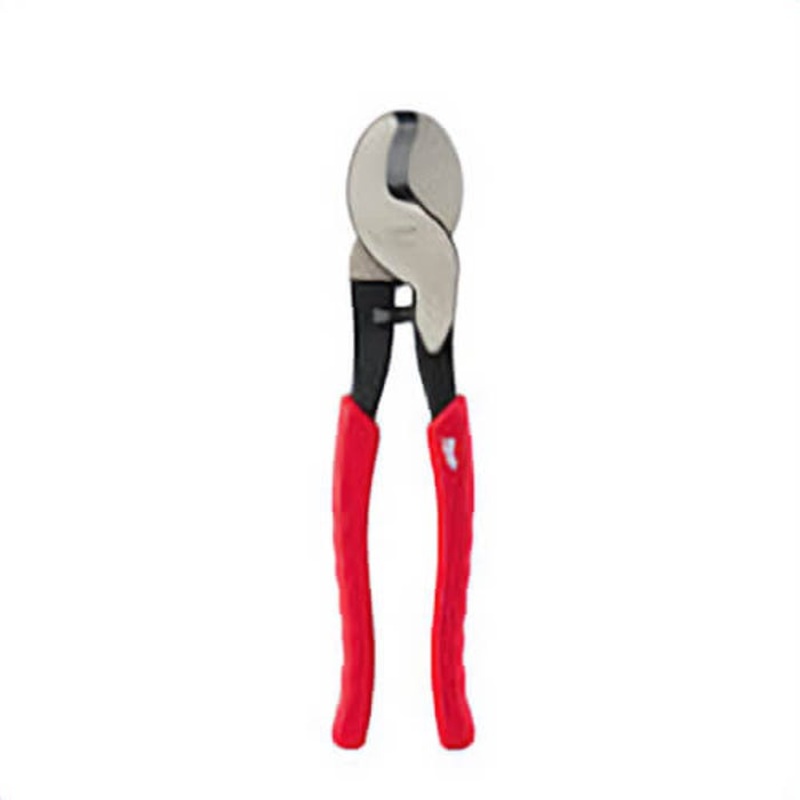 Milwaukee 48-22-6104 Cable Cutting Plier, 2/0 AWG Copper, 4/0 AWG Aluminum Cable/Wire, 9.49 in OAL, Shear Cut, ASME Specified