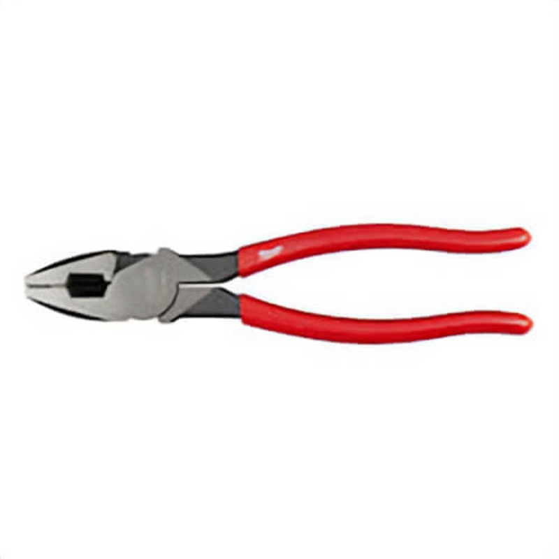 Milwaukee 48-22-6502 High Leverage Lineman's Plier, 1.44 in Nominal, 1.6 in L x 0.75 in W x 0.5781 in Thick Steel, 9 in OAL