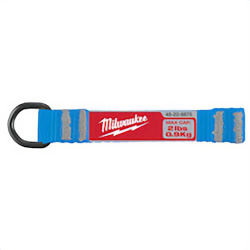 Milwaukee 48-22-8870 5 pc Web Attachment with Metal D-Ring, 2 lb Capacity, Nylon