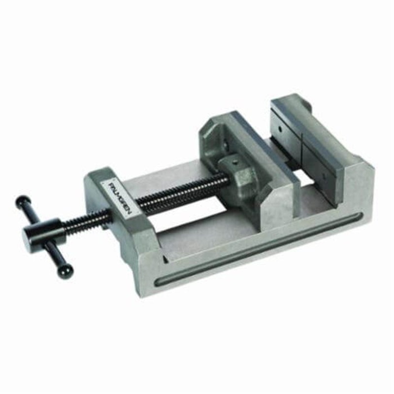 Palmgren 9612352 General Purpose Standard Drill Press Vise, 7-5/16 in L x 2.52 in H, 4-1/2 in Jaw Opening