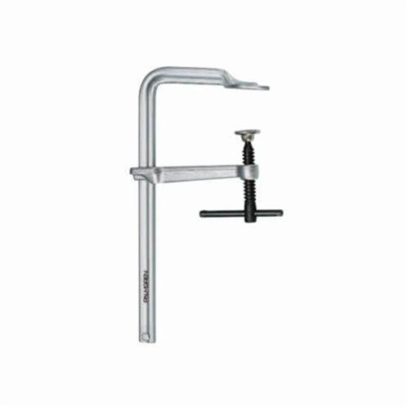 Palmgren 9629306 Extra Deep Throat Regular Duty L-Clamp, 3-5/32 in D Throat, 0 to 6 in Clamping