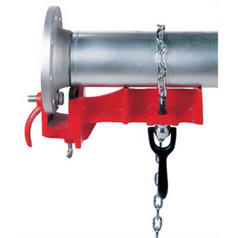 Ridgid 40235 Model 464 Flange Pipe Welding Vise, 2-1/2 to 8 in Pipe