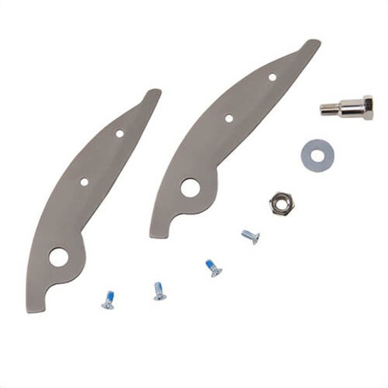 Klein 89555 Snip Blade Kit, Replacement, For use with: 89556 Tin Snip, Stainless Steel, 4.75 in L x 1.12 in W x 0.12 in H