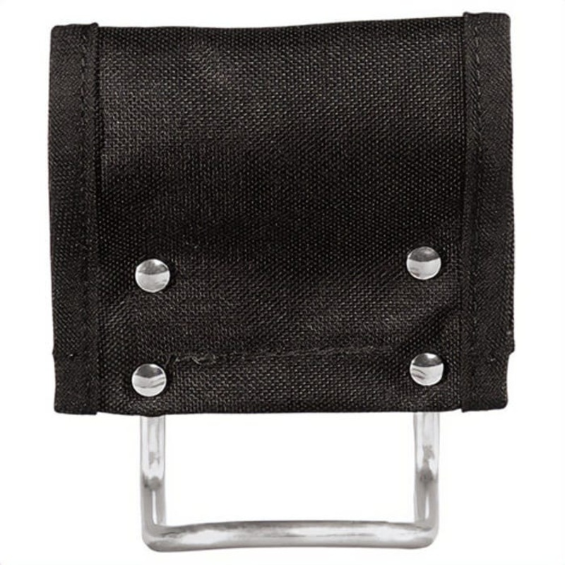Klein PowerLine 5706 Holder, Tunnel, 1 pocket, Nylon, Black, 4-1/8 in L x 2-1/4 in W x 3-3/4 in H