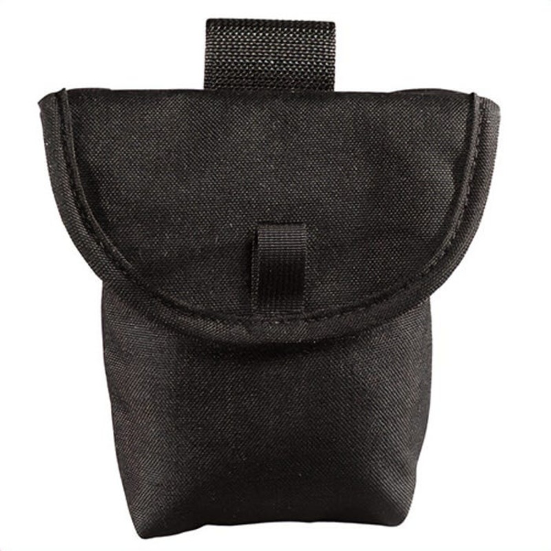 Klein PowerLine 5714 Closeable Pouch, 1 pocket, Nylon, Black, 6-3/4 in L x 7-1/2 in W x 6-3/4 in D