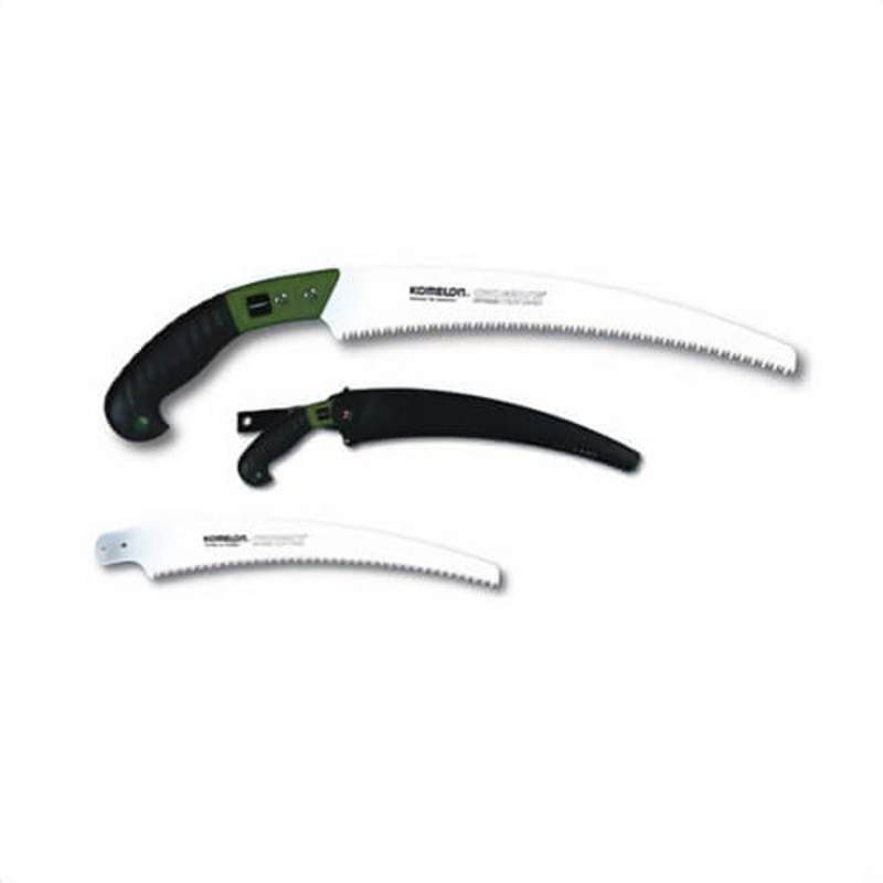 Komelon CWC-330 CWC Pruning Saw With Belt Scabbard, 330 mm L, Tapered, High Carbon SteelPruning Saw, 330 mm Blade Length