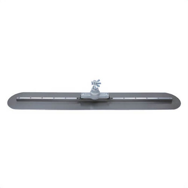 Kraft Tool CC851 Fresno Trowel with All Angle Bracket, 36 in L x 5 in W, Carbon Steel Blade
