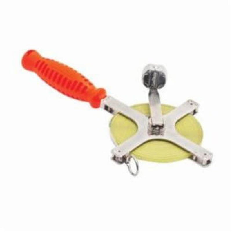 Lufkin C2276DN Tape Measure, Single Duty, Series: Derrick, Imperial, 100 ft Blade L, 1/4 in Blade W, 0.019 in Blade Thickness