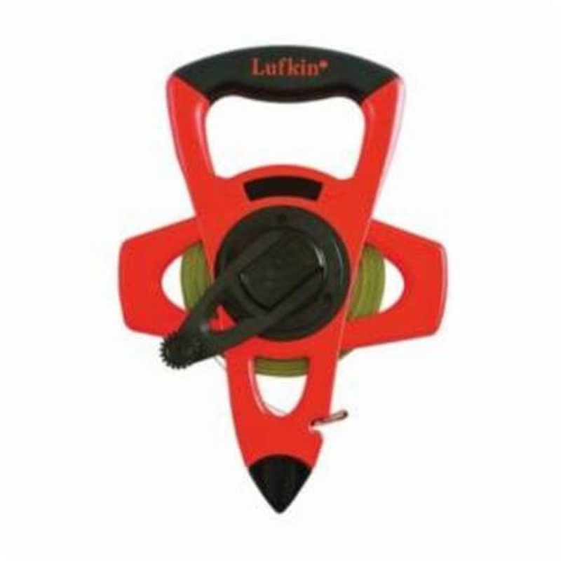 Lufkin PS1808N Tape Measure, Series: Pro Series, Measuring System: Imperial, 200 ft Blade Length, 1/2 in Blade Width, Steel Blade