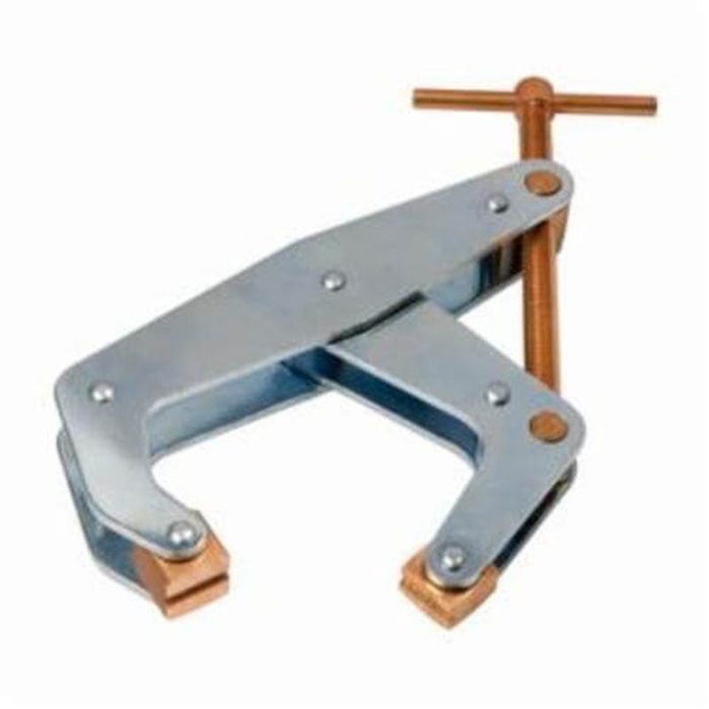 Mag-Mate Kant-Twist K010T Standard T-Handle Cantilever Clamp, 1/2 in Opened, 1/2 in Closed D Throat, 1 in Clamping, Steel Body, 350 lb