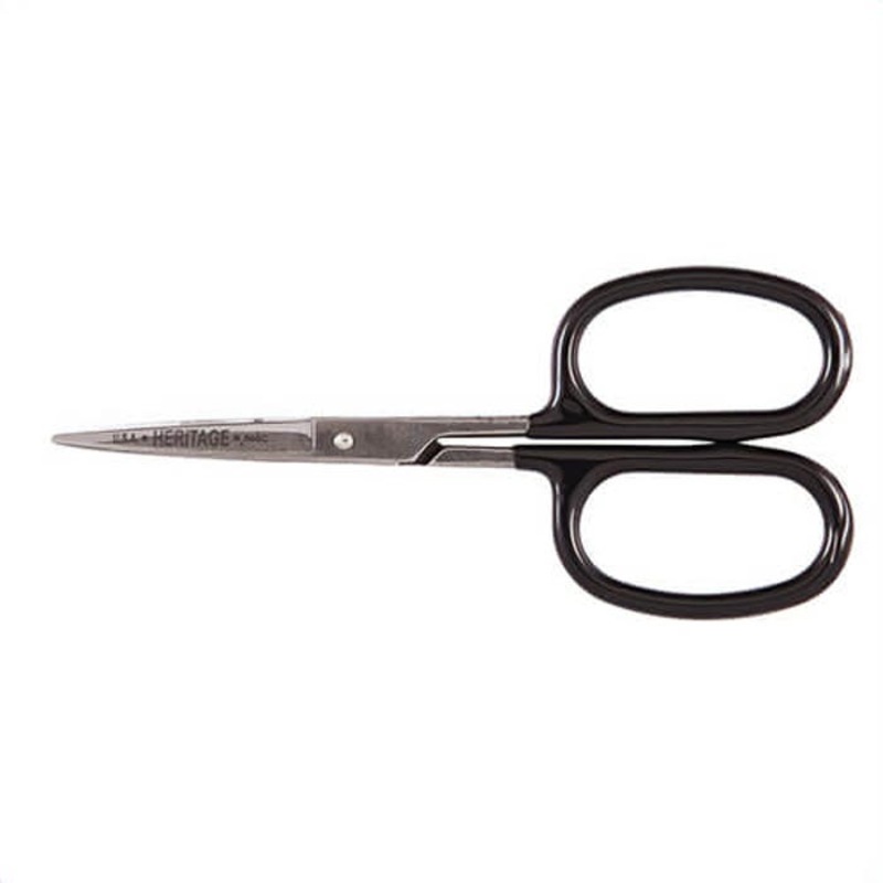 Klein 546C Heritage Cutlery Flashing Scissor with Curved Blade, 1-3/4 in L of Cut, 6-1/8 in OAL, Standard Tip, Right Hand