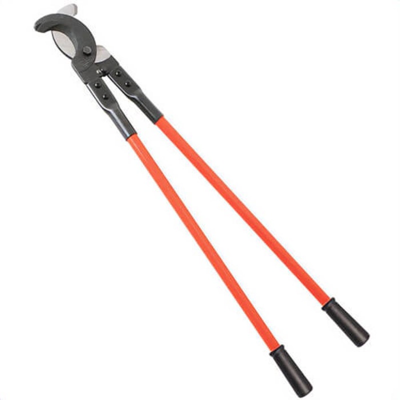 Klein 63047 Standard Cable Cutter, 2-1/4 in Cable/Wire, 37 in OAL, Forged Steel Jaw
