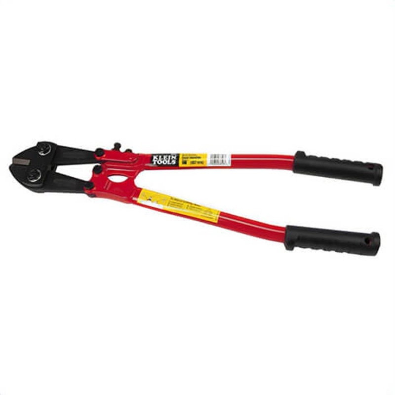 Klein 63318 Bolt Cutter, Standard, Cutting Capacity: 1/4 to 3/8 in, Center Cut Style, Steel Jaw, Applicable Materials: Metal, 18 in OAL