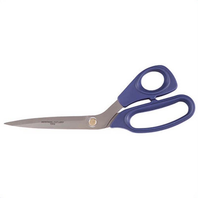 Klein 7310-P Heritage Cutlery Heavy Duty Bent Trimmer with Extra Large Bottom Rings, 4-3/4 in L of Cut, 11 in OAL, Standard Tip