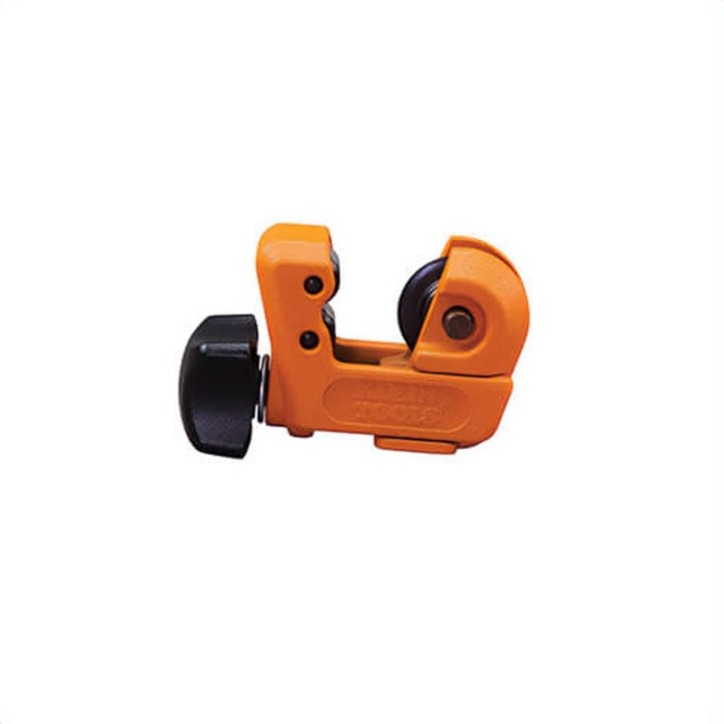 Klein 88910 Tubing Cutter, Mini, 1/8 to 5/8 in Nominal Capacity, Steel Blade, Cast Zinc Alloy Body, Alloy Handle