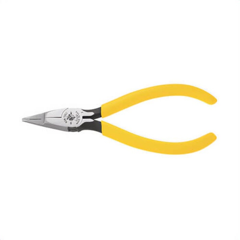 Klein D2291 Long Nose Plier, 24 to 22 AWG Nominal Capacity, 1-1/4 in Jaw Length, 11/16 in Jaw Width, 1-5/32 in Jaw Opening