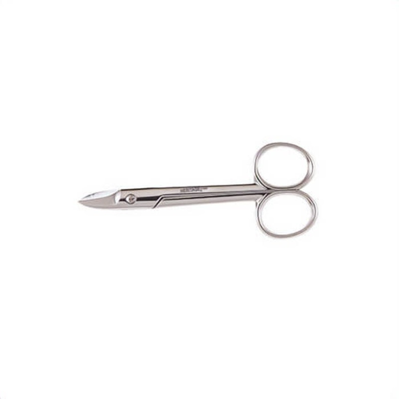Klein G102S Heritage Cutlery Wire Scissor, 5/8 in L of Cut, Standard Tip, Serrated Edge, Stainless Steel Blade, Ambidextrous