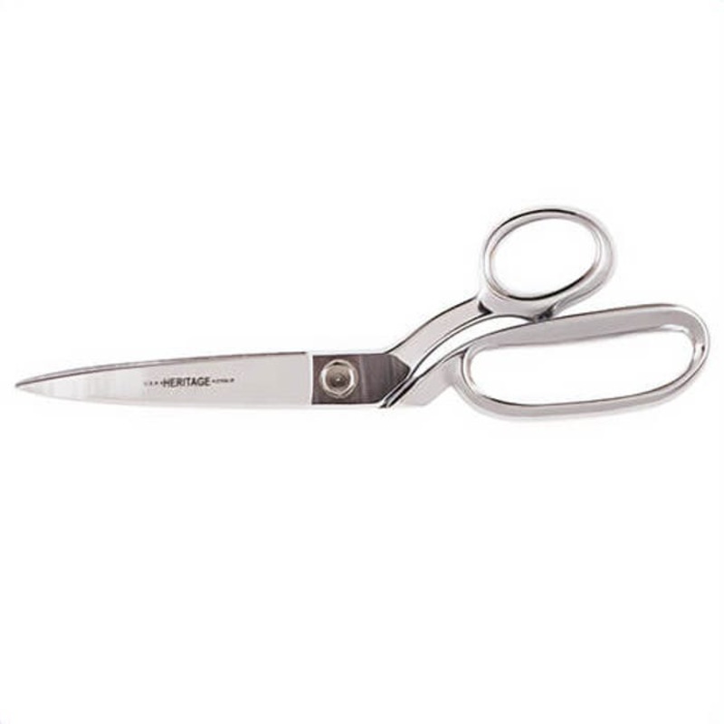 Klein G210LR Heritage Cutlery Bent Trimmer, 4-3/4 in L of Cut, 11-1/4 in OAL, Extra Blunt Tip, Standard Edge, Right Hand