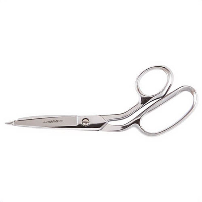 Klein Heritage 720HC Bandage Shear, Heavy Duty, Cutting Capacity: 3 in, Straight Blade, 3 in L Blade, Carbon Steel Blade, Blunt Tip, 9-1/8 in OAL