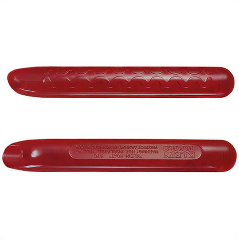 Klein Klein-Koat 89 Plier Handle, Straight, For use with: 8 and 9 in L Klein Tool Plier, Plastic, Maroon