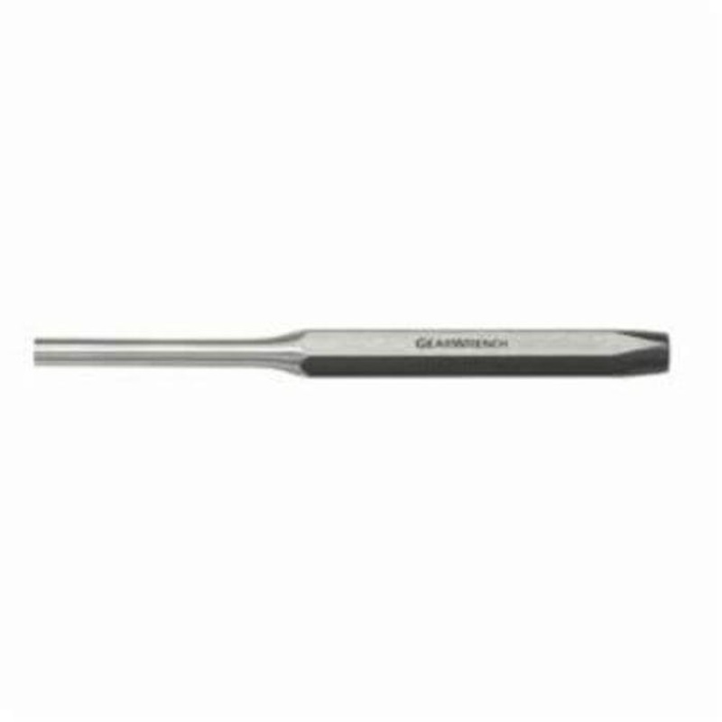 Gearwrench 82273 Pin Punch, 5 in OAL, 1/8 in Punch, Round Punch, Alloy Steel