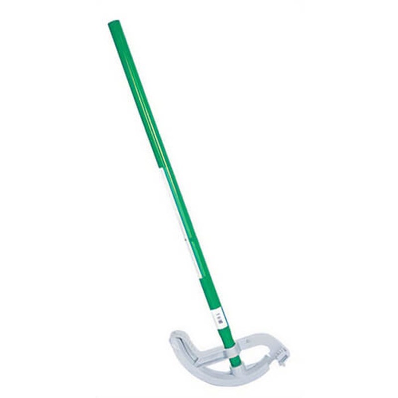Greenlee 842FH Site-Rite Hand Bender Head, 10, 22-1/2, 30, 45, 60 Bend, 6-1/2 in Bend Radius, Iron Body Pipe 1 in dia EMT, 3/4 in