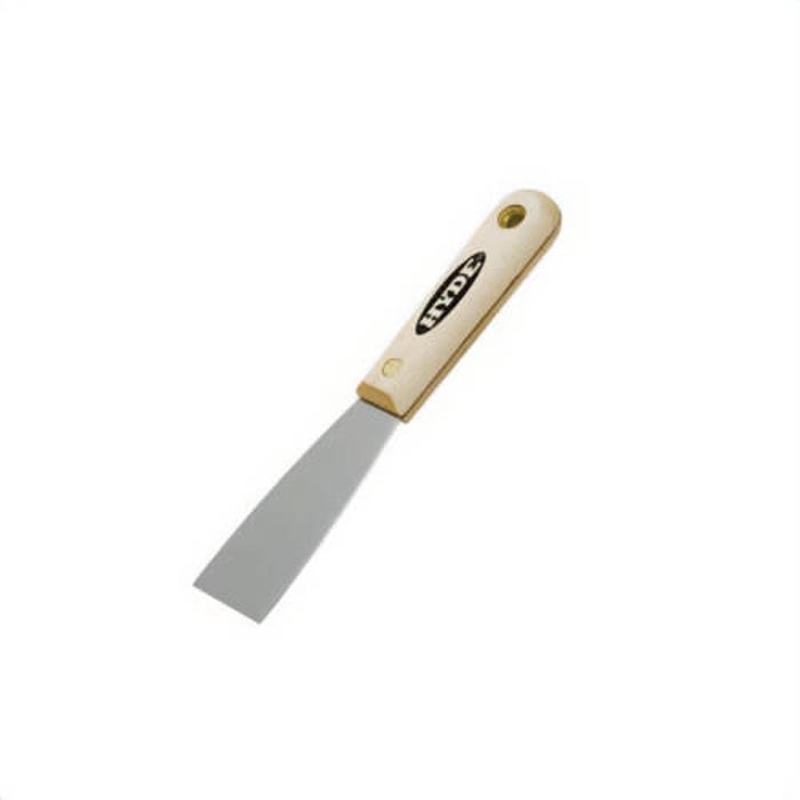 Hyde 07160 Putty Knife, 1-1/2 in W, Carbon Steel Blade