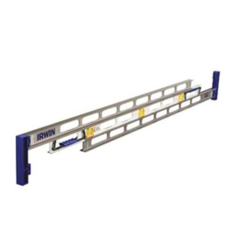 Irwin 1801108 Heavy Duty I-Beam Non-Magnetic Extendable Level, 6 to 17 ft 4 in L, Aluminum