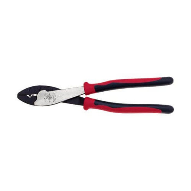 Klein J1005 Hot-Riveted Joint Crimping/Cutting Tool, 22 to 10 AWG Cable/Wire