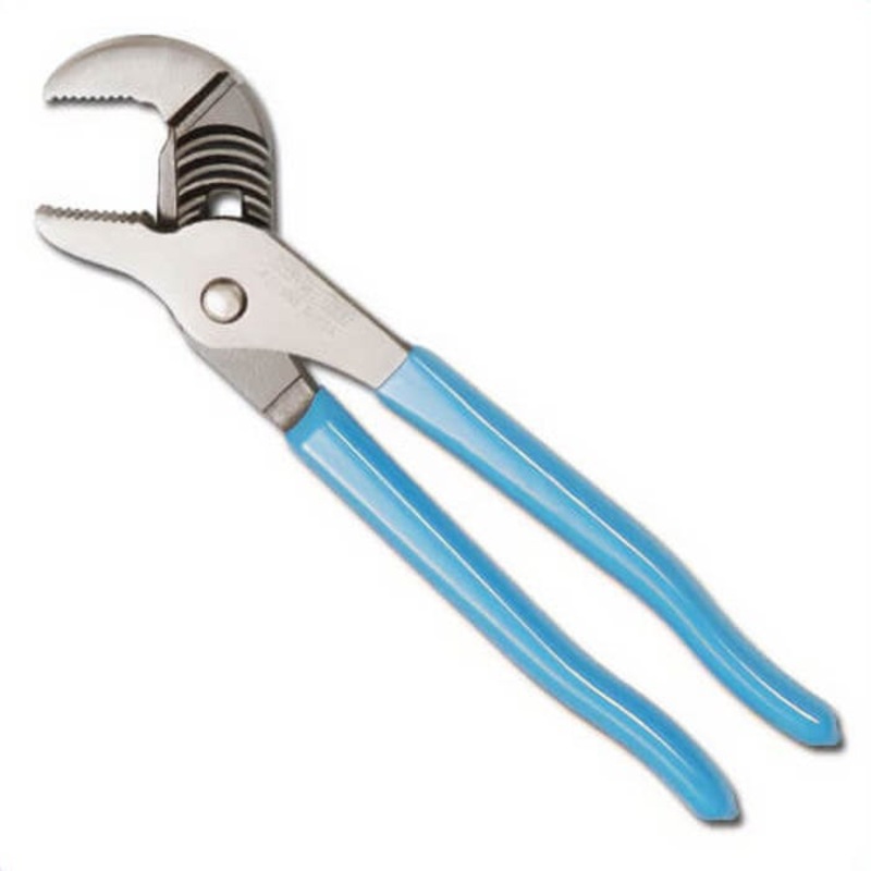 Channellock 421 Safe-T-Stop Tongue and Groove Plier, 9.5 in, High Carbon Steel