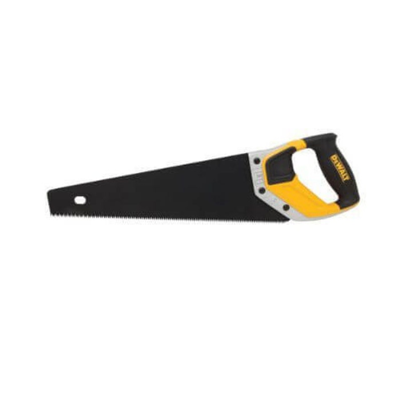 DeWALT DWHT20545L Standard Hand Saw, 20 in L Steel Blade, Plastic/Rubber Handle