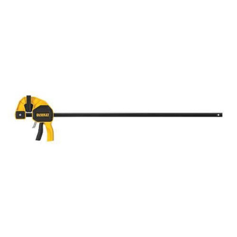 DeWALT DWHT83187 1-Handed Extra Large Trigger Clamp, 36 in Clamping, 3-3/4 in D Throat, Steel Bar