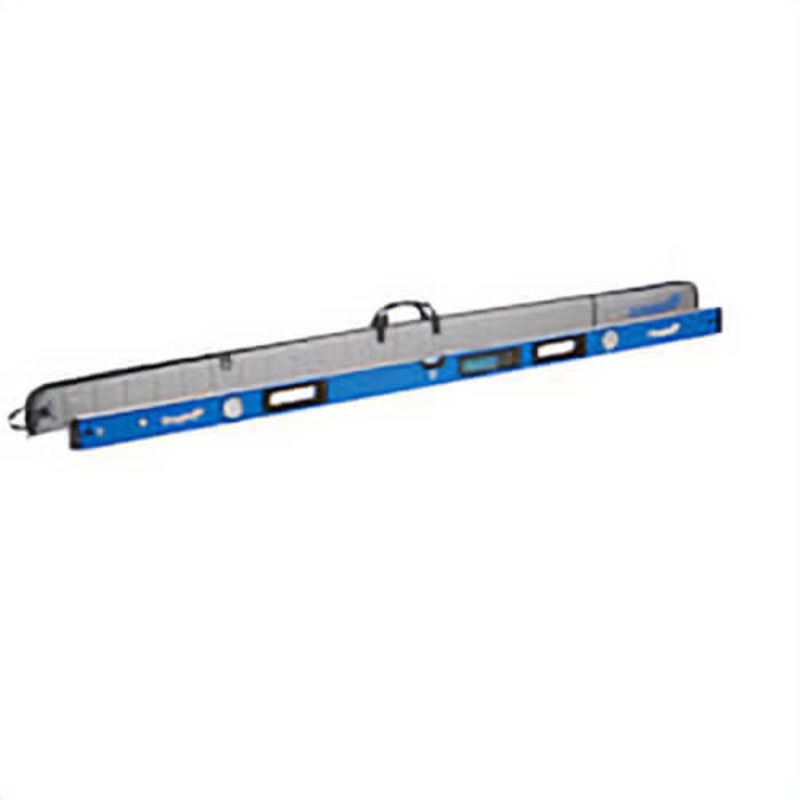 Empire E105.72 True Blue E105 Digital Box Level, 72 in L, 3 Vials, Aluminum, (1) Level / (2) Plumb Vial Position