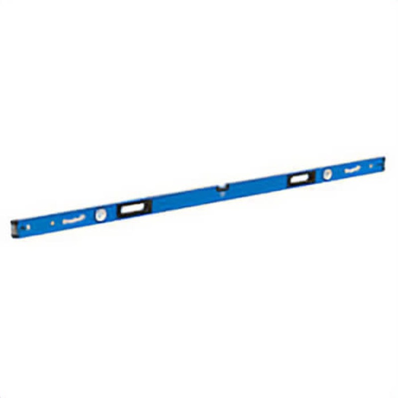 Empire EM75.78 True Blue E75 Magnetic Box Level, 78 in L, 3 Vials, Aluminum, (1) Level/(2) Plumb Vial Position