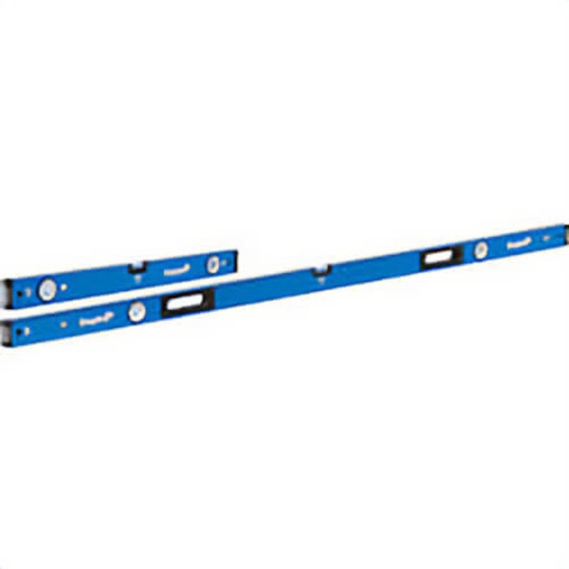 Empire EM75JAMB True Blue E75 Magnetic Box Level Jamb Set, 32 in, 78 in L, 3 Vials, Aluminum